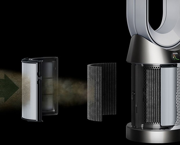 Poziomy filtracji w Dyson Purifier Cool™ Gen1 TP10