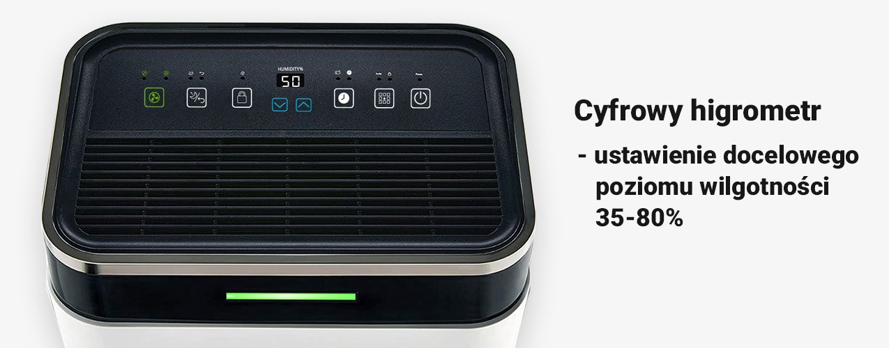 Panel sterowania w osuszaczu EcoAir DC26