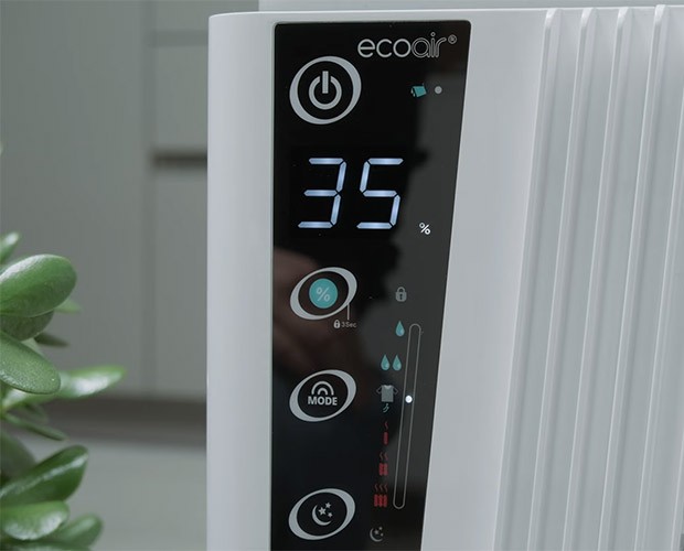 Panel sterowania w EcoAir DDWH10