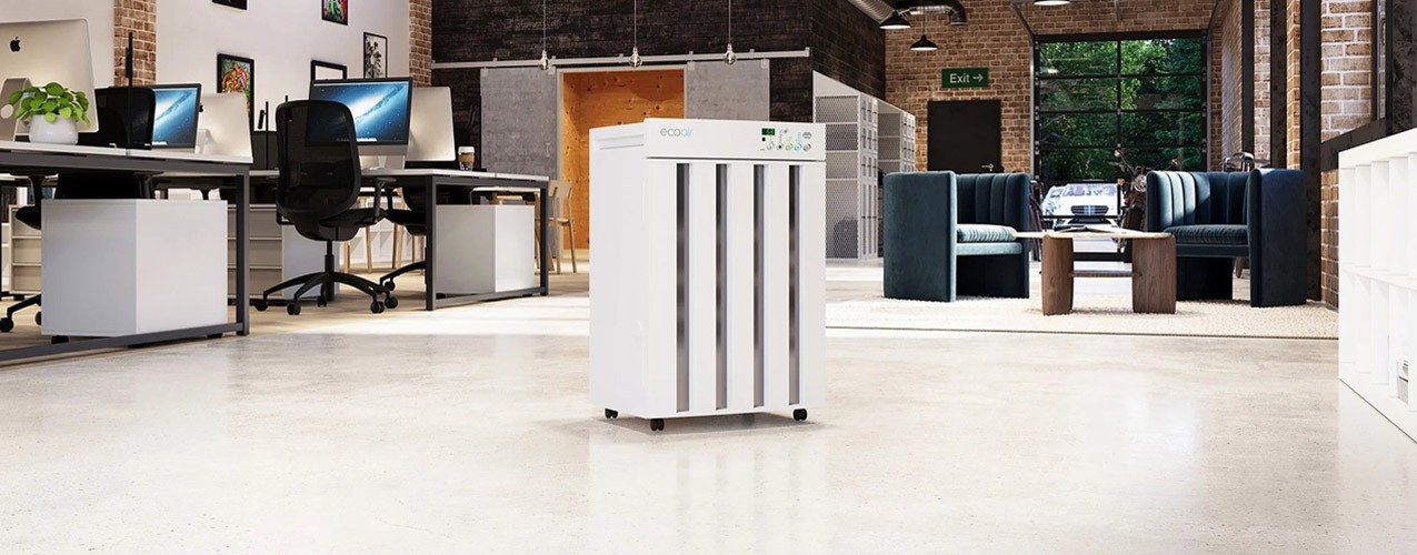 EcoAir Droid - aranżacja osuszacza w przestrzeni typu Open Space