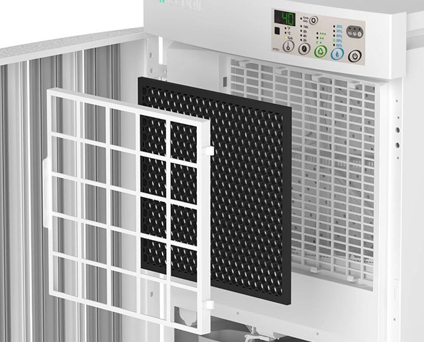 Filtracja w osuszaczu EcoAir Droid