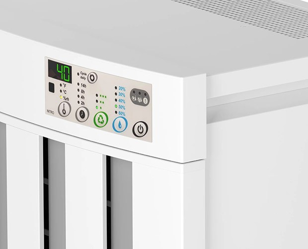 Panel sterowania z bliska