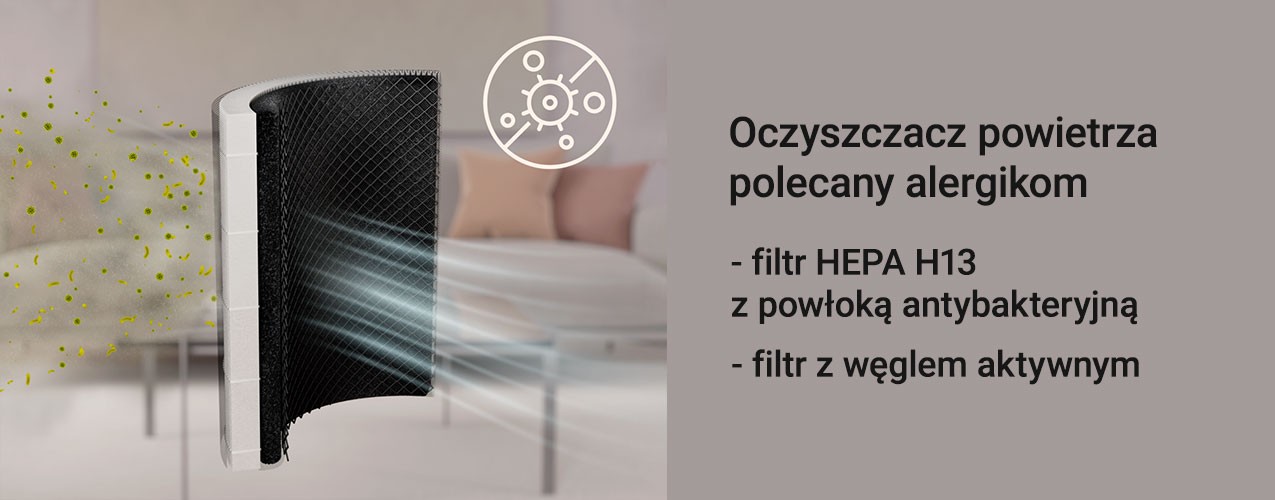 Electrolux Pure 500 XL - oczyszczacz powietrza dla alergików