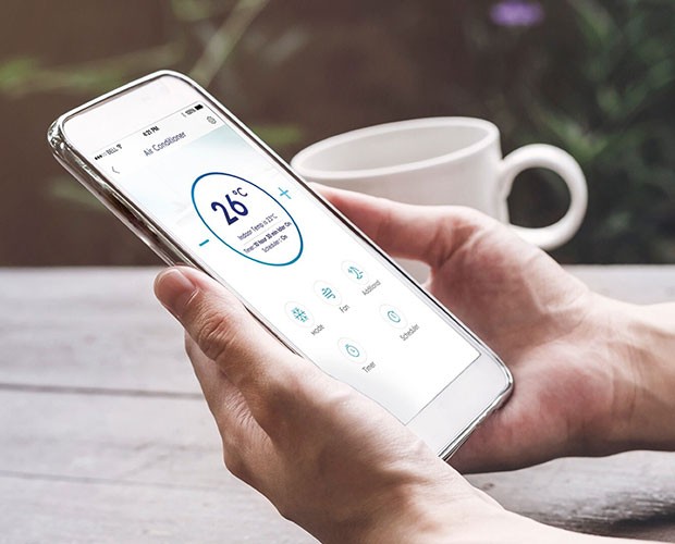 Sprawdzanie jakości powietrza w telefonie