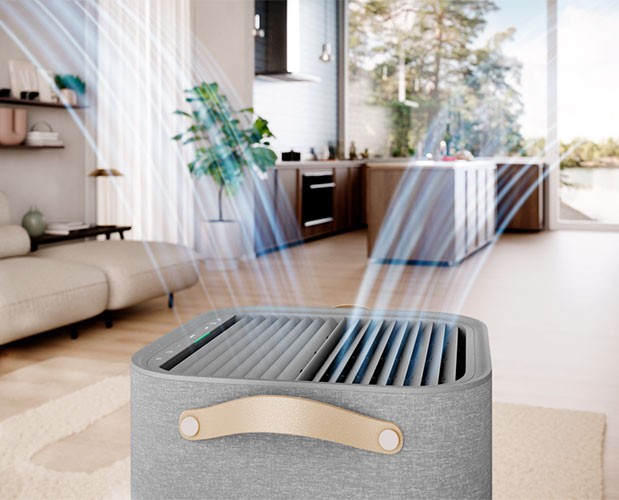 Oczyszczanie powietrza przez Electrolux PURE 900