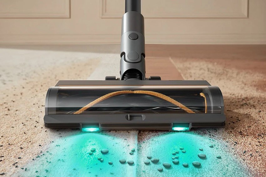 Działanie elektroszczotki z podświetleniem LED