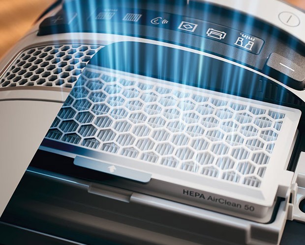 Działanie filtra HEPA AirClean