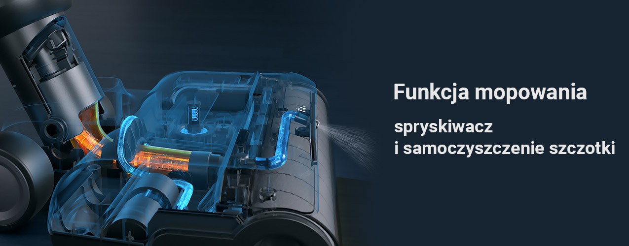 JIMMY HW10 Pro - odkurzacz z funkcją mopowania