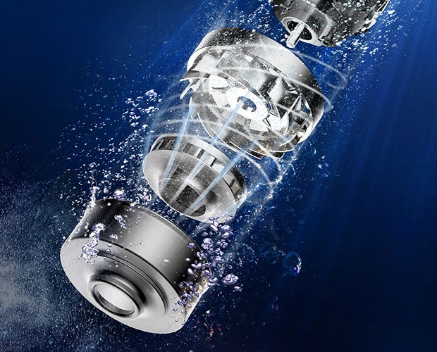 Przekrój silnika w odkurzaczu JIMMY HW10 Pro