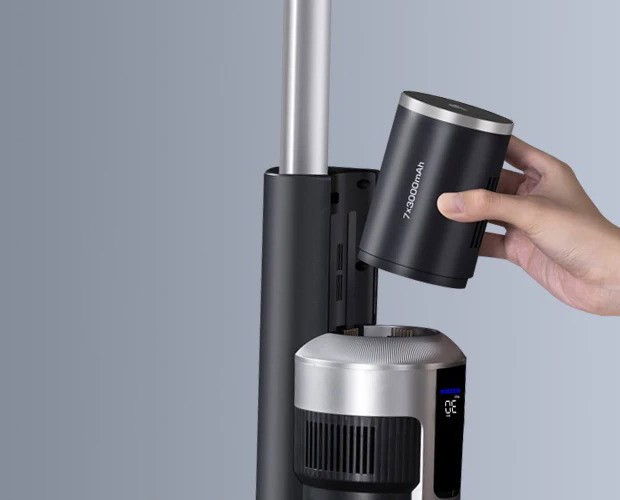 wymiana akumulatora w odkurzaczu Jimmy HW9