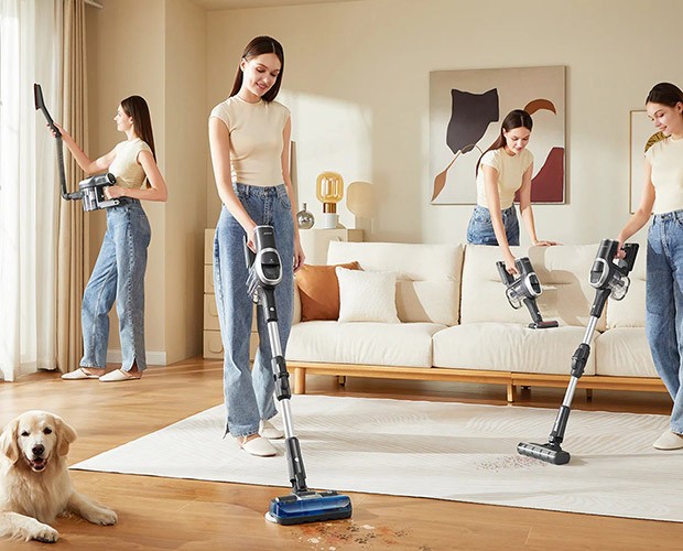 Jimmy JV9 Pro Aqua i sprzątanie różnych powierzchni