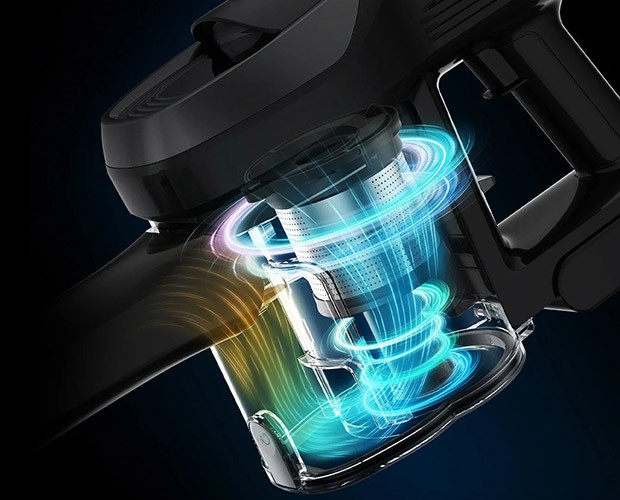 obieg powietrza w odkurzaczu Jimmy JV9 Pro Aqua