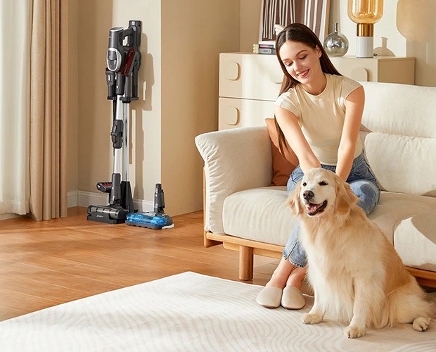 wykorzystanie stacji ładującej w Jimmy JV9 Pro Aqua