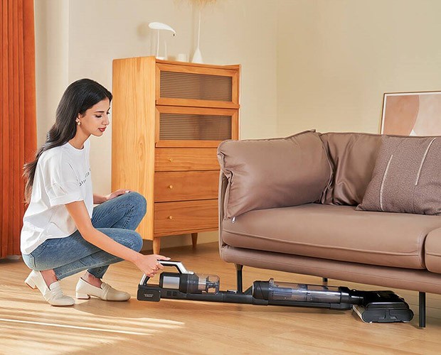 Jimmy PW11 Pro Max i odkurzanie pod meblami