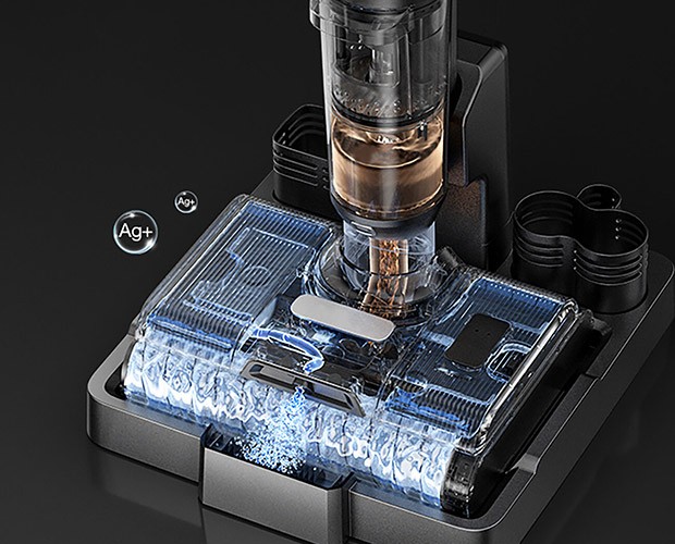 Jimmy PW11 Pro i automatyczne czyszczenie wałka