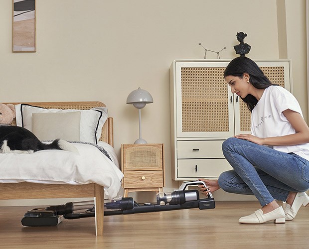 Jimmy PW11 Pro - odkurzanie pod meblami