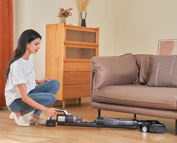 Jimmy PW11 i odkurzanie pod meblami