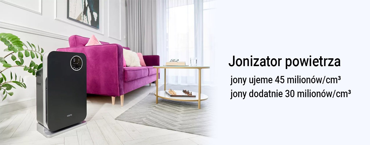 Klarta Forste 4 Black z jonizatorem powietrza