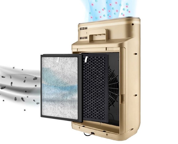 Stopnie filtracji w oczyszczaczu Klarta Stor 2