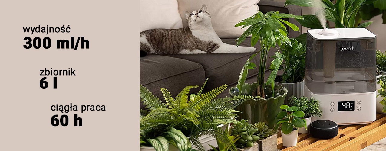 działanie nawilżacza Levoit Classic 300S