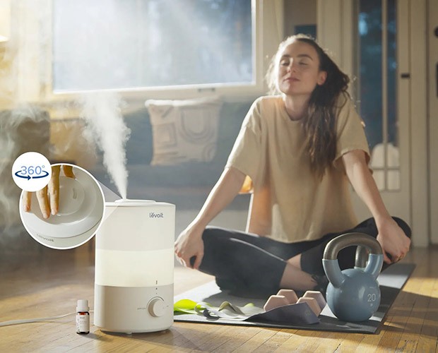 działanie aromaterapii w Levoit Dual 150