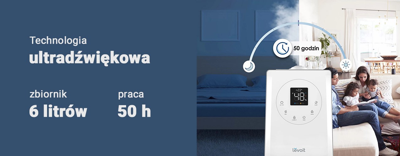działanie nawilżacza Levoit LV600S
