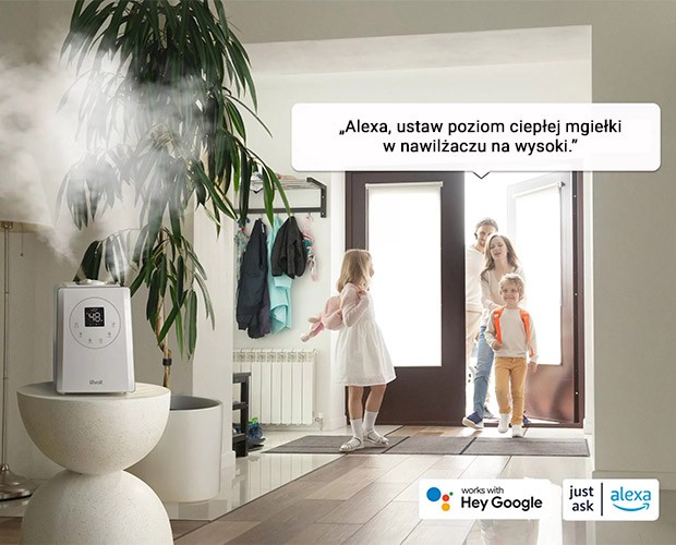 komendy głosowe w Levoit LV600S