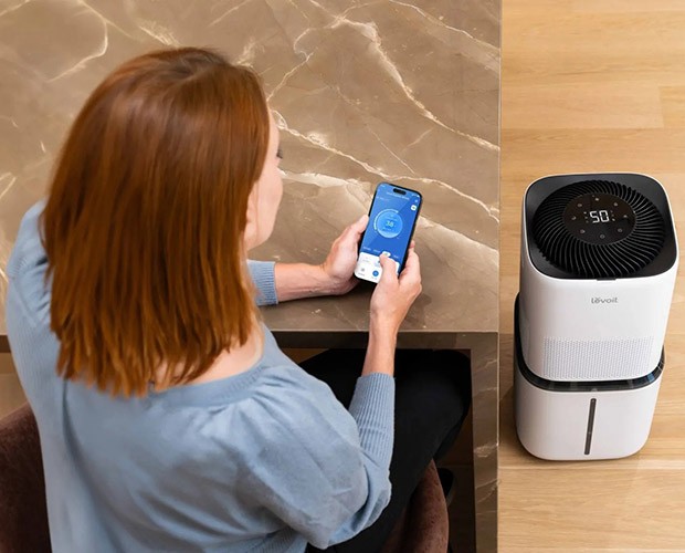 sterowanie nawilżaczem przez aplikację