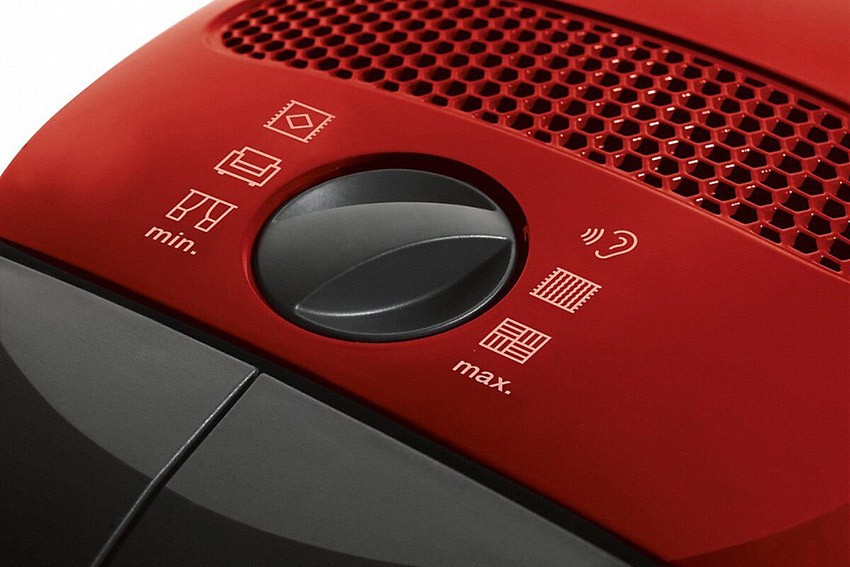 Regulacja mocy ssania w odkurzaczu MIELE