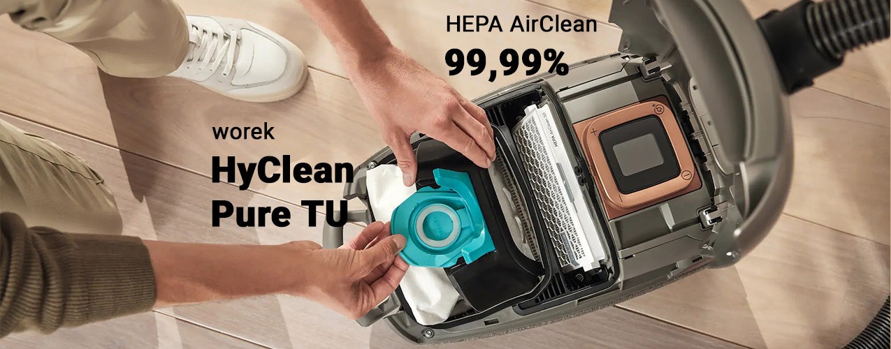 filtracja w odkurzaczu Miele Guard L1 Comfort