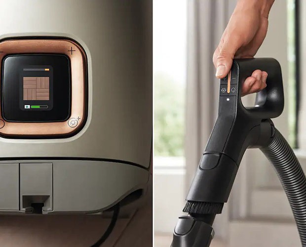 Uchwyt Comfort ze sterowaniem w odkurzaczu Miele Guard L1 Comfort