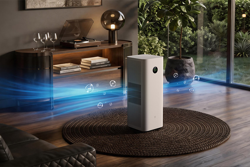 działanie oczyszczacza Mijia Smart Air Purifier 6 Plus