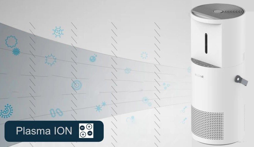 Działanie jonizatora w nawilżaczu Vestfrost