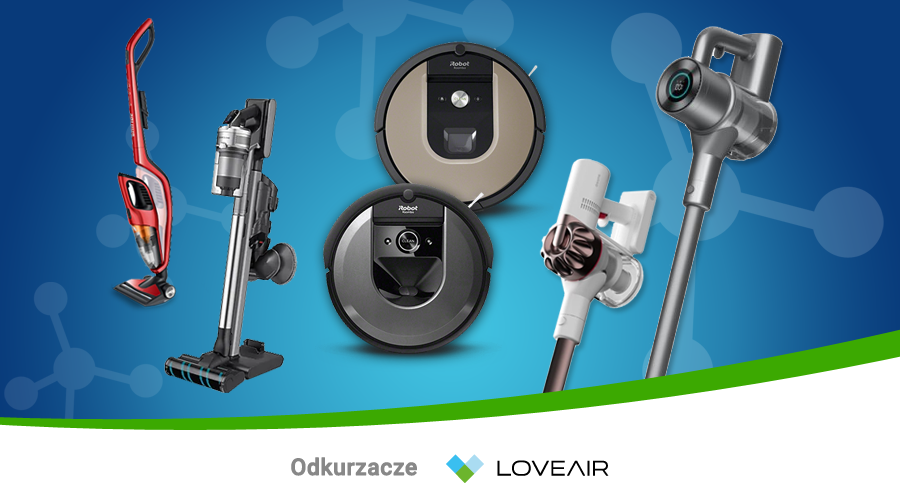 asortyment odkurzaczy w LoveAir