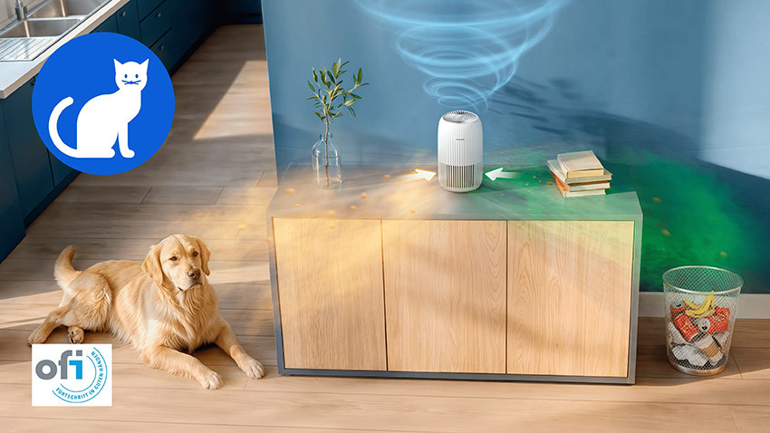 działanie oczyszczacza Philips AC0520/10