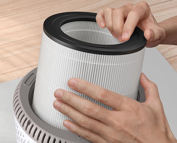 Zmiana filtra w oczyszczaczu Philips AC0650/10