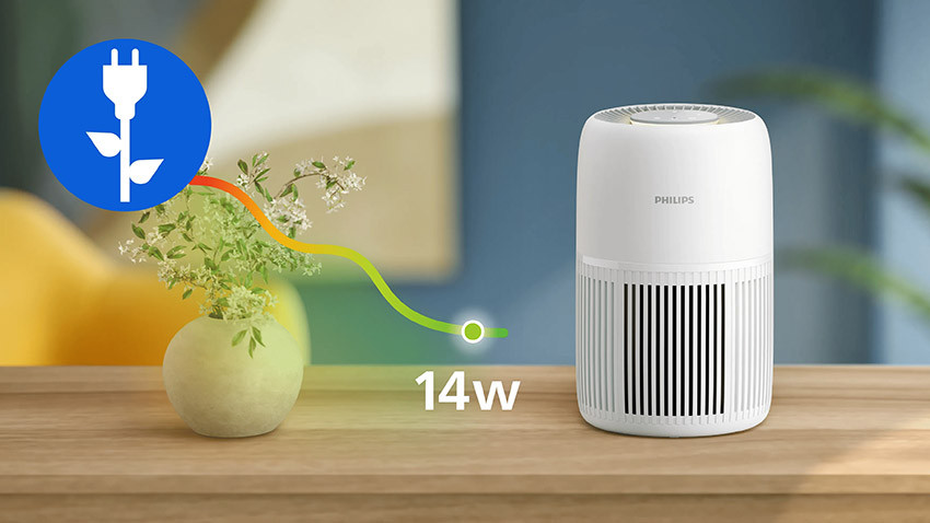 pobór mocy oczyszczacza Philips AC0720/10