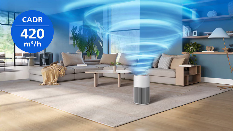 działanie oczyszczacza powietrza Philips AC2220/10