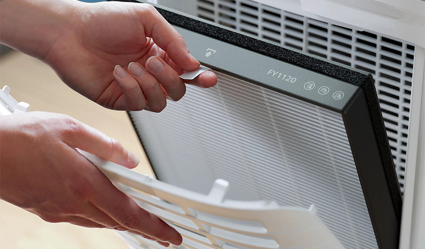 wymiana filtra Philips FY1120/00