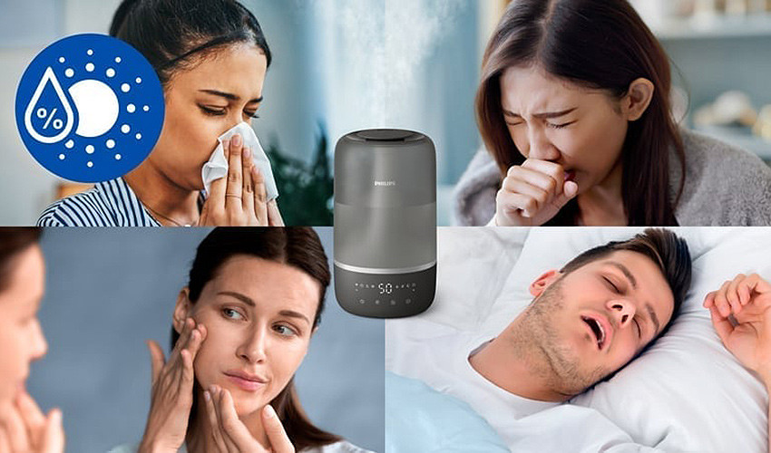 Jak HU1510/03 pomaga zwalczyć skutki suchego powietrza