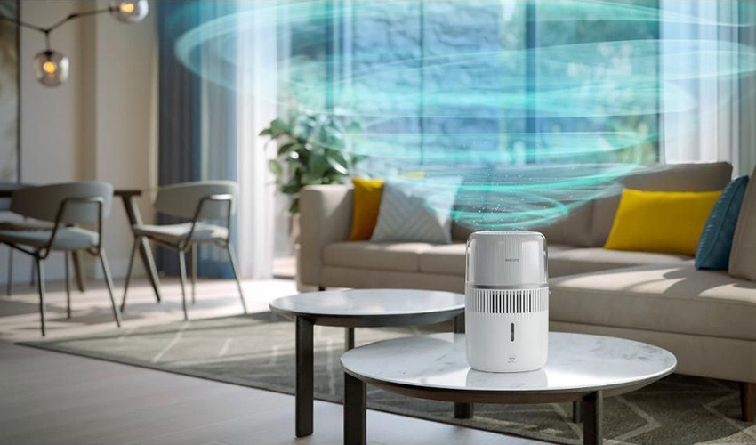 działanie nawilżacza Philips HU5710/00