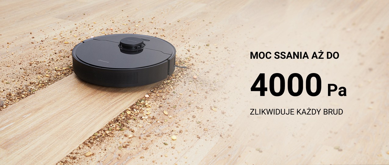 Wysoka moc ssania - Dreame L10 Pro