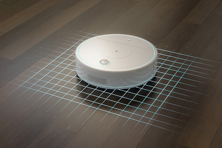 Robot sprzątający Viomi V9 Alpha - nawigacja na podstawie czujników