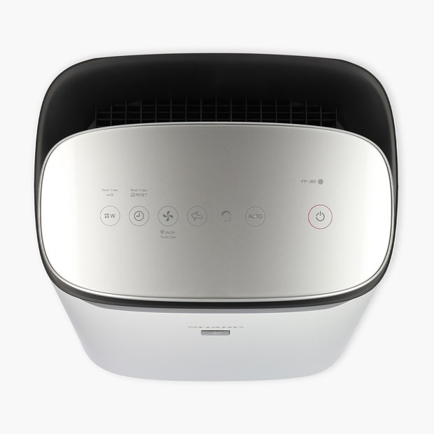 Panel sterowania w oczyszczaczu Sharp FP-J60EUW