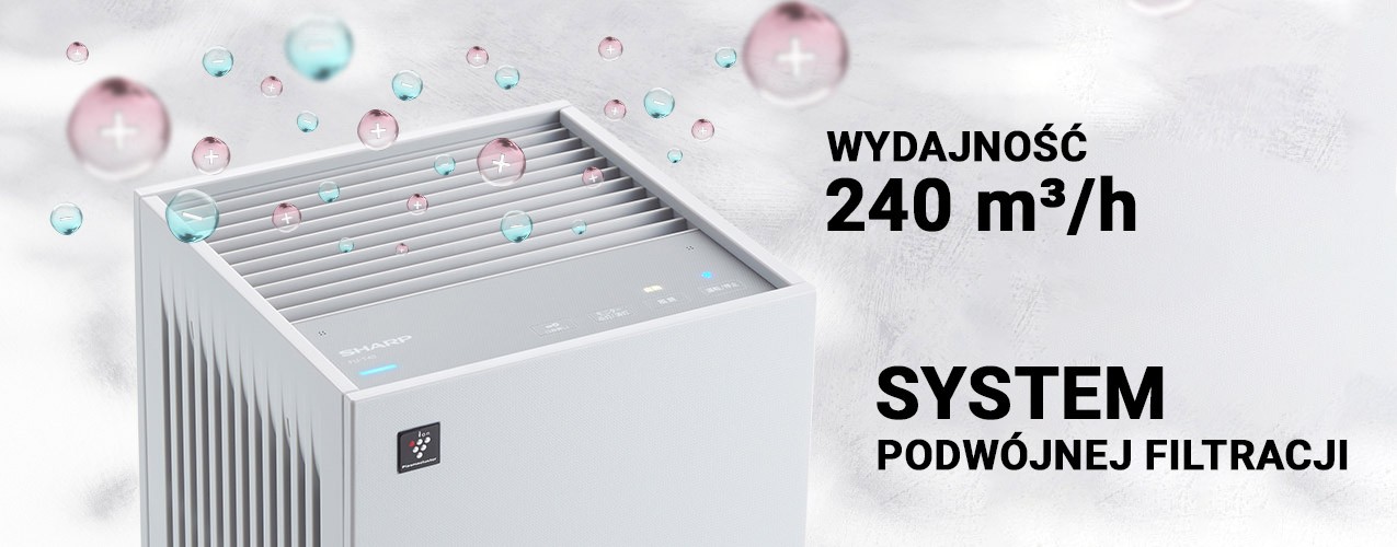 Działanie jonizatora w Sharp FP-S42EU-L