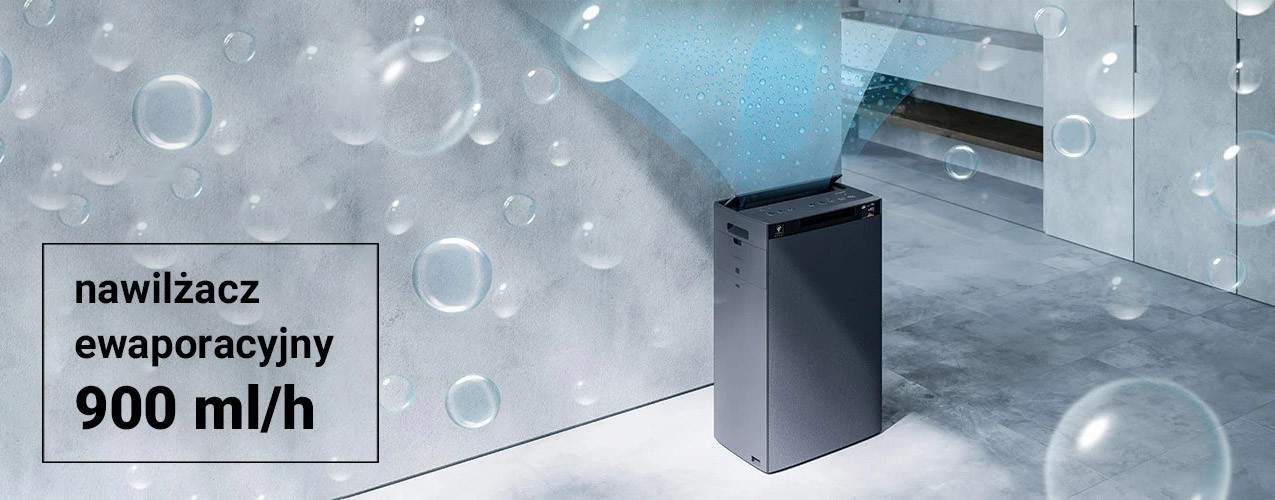 Sharp KI-TX75EU-H z nawilżaczem ewaporacyjnym