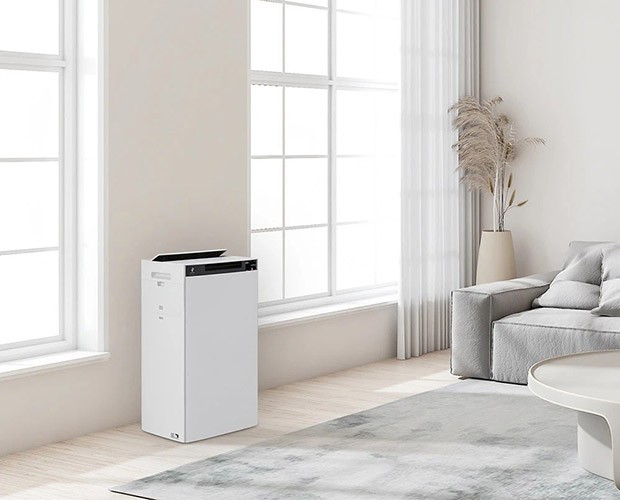 Aranżacja oczyszczacza Sharp KI-TX75EU-W