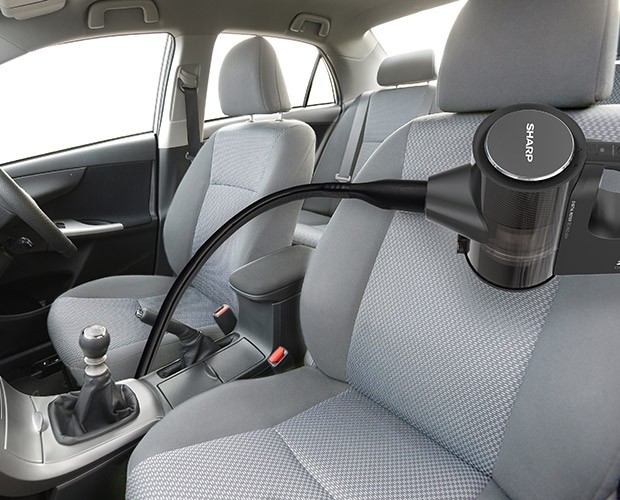 Sharp SA-VP4261BS - odkurzanie auta