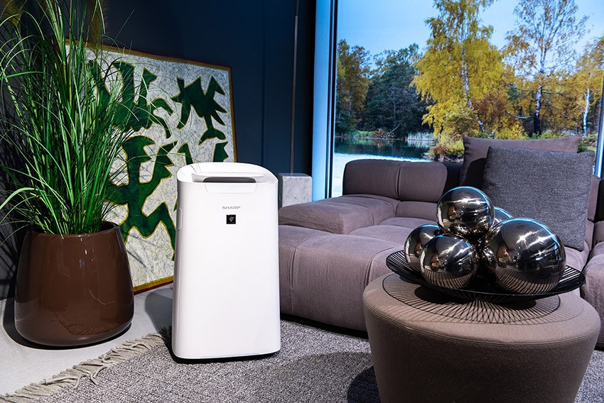 Sharp UA-KIL80E-W oczyszczacz powietrza z nawilżaczem i jonizatorem