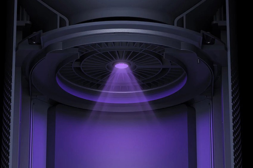 działanie lampy UV w Smartmi Air Purifier 2